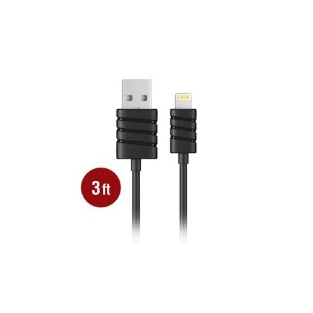 Ilb Gold Replacement For Iwalk, Lightning Cable Mfi Version Black LIGHTNING CABLE MFI VERSION BLACK